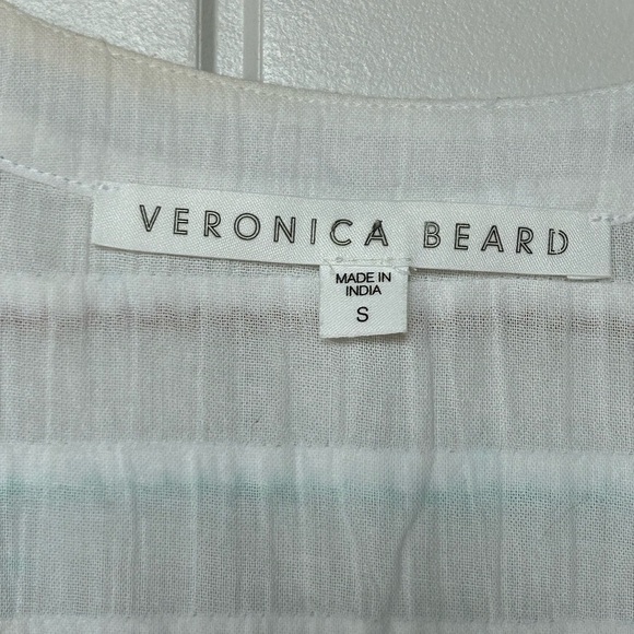 Veronica Beard cotton dress with Multicolor Stripes - Picture 7 of 9